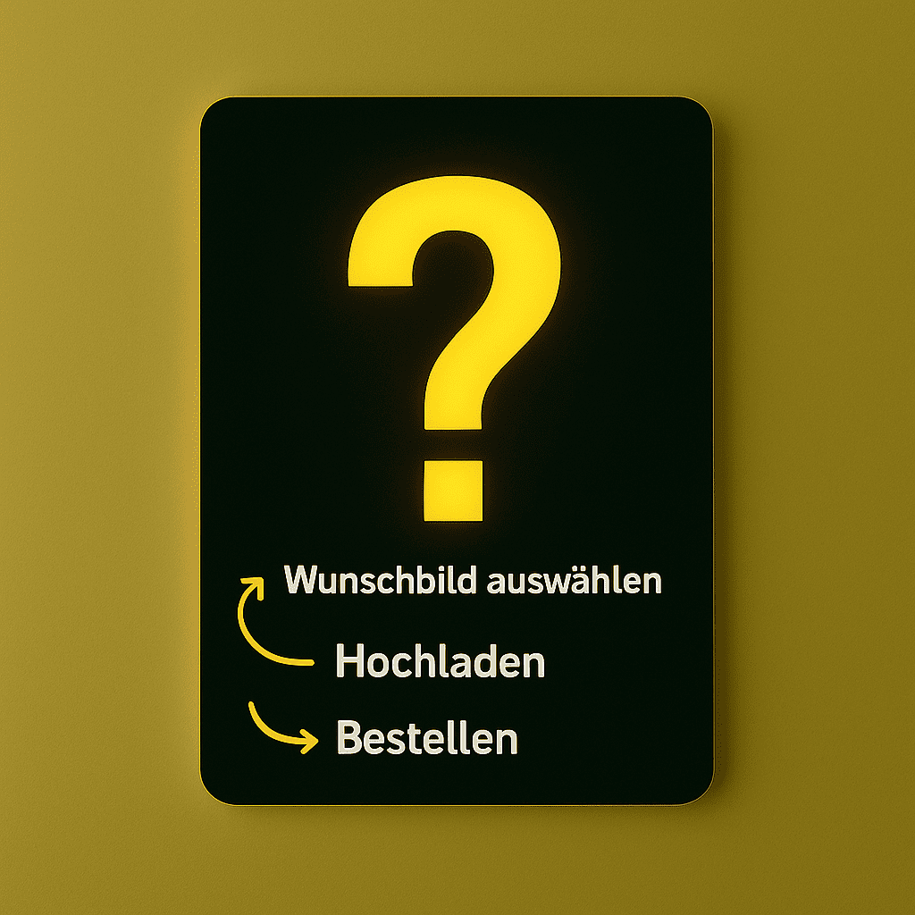 Dein Wunschbild als Poster